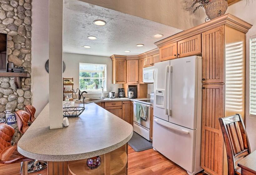 Lake & Mountain View Home: Walk To Downtown!