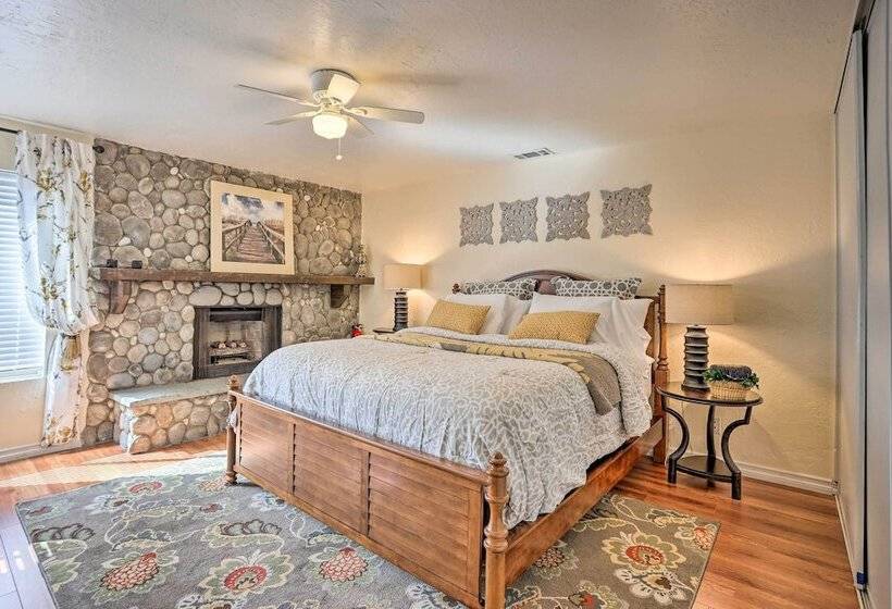 Lake & Mountain View Home: Walk To Downtown!