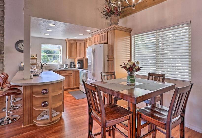 Lake & Mountain View Home: Walk To Downtown!