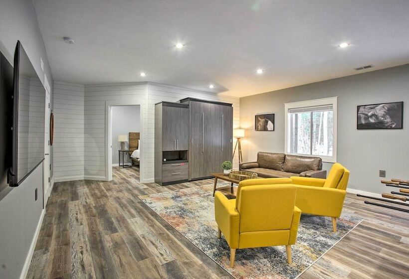 Modern Chic Interlochen Home W/ Deck & Game Room!