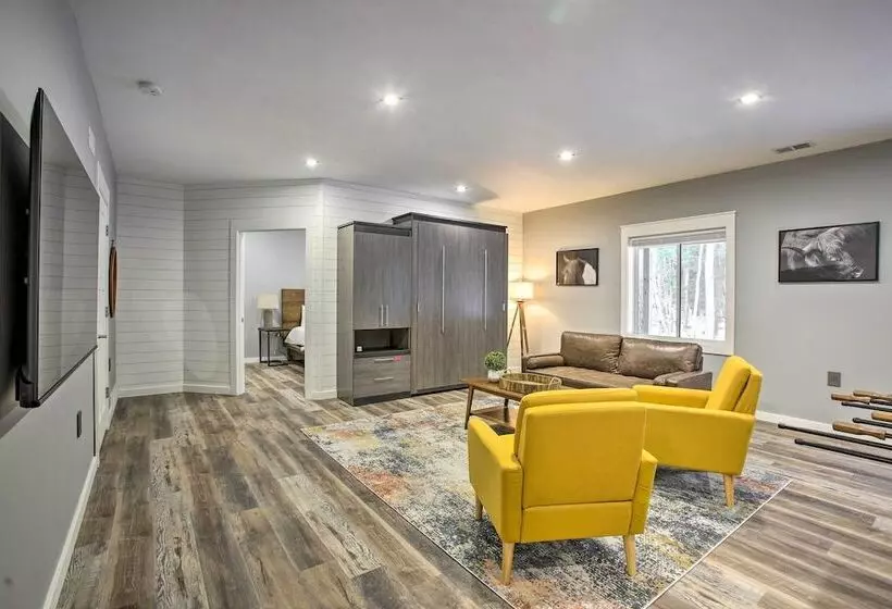 Modern Chic Interlochen Home W/ Deck & Game Room!