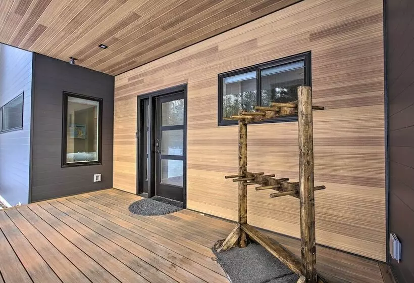 Modern Chic Interlochen Home W/ Deck & Game Room!