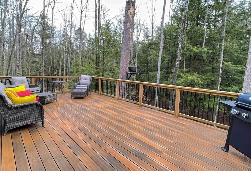 Modern Chic Interlochen Home W/ Deck & Game Room!