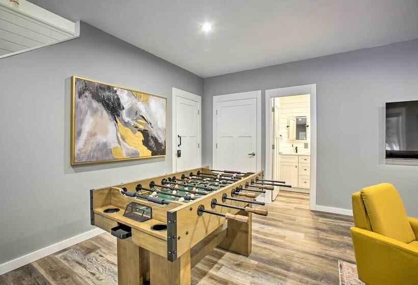 Modern Chic Interlochen Home W/ Deck & Game Room!