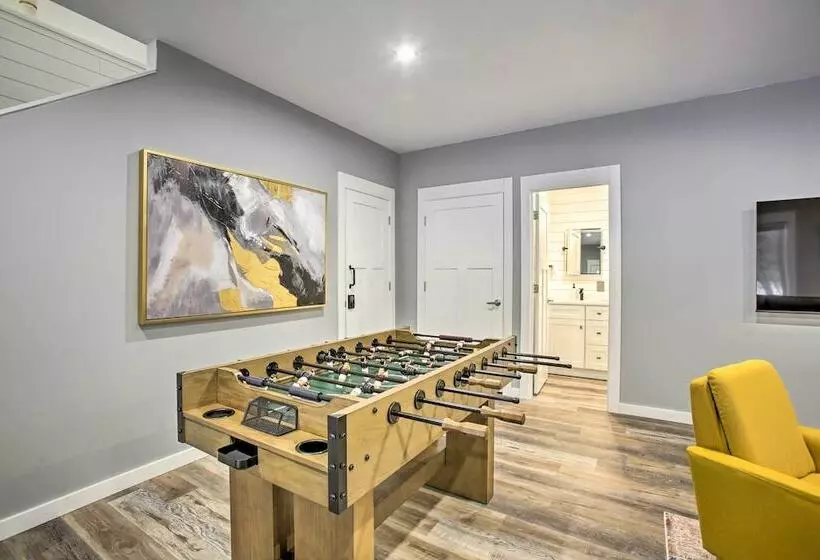 Modern Chic Interlochen Home W/ Deck & Game Room!