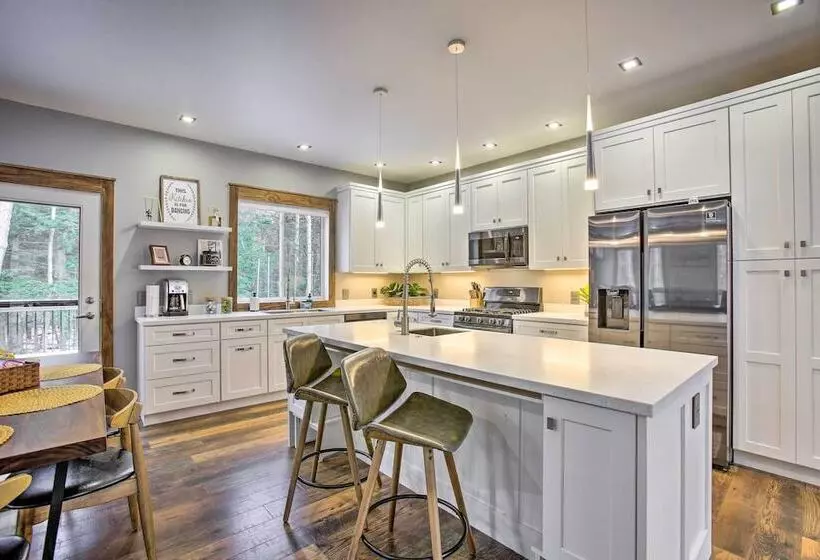 Modern Chic Interlochen Home W/ Deck & Game Room!