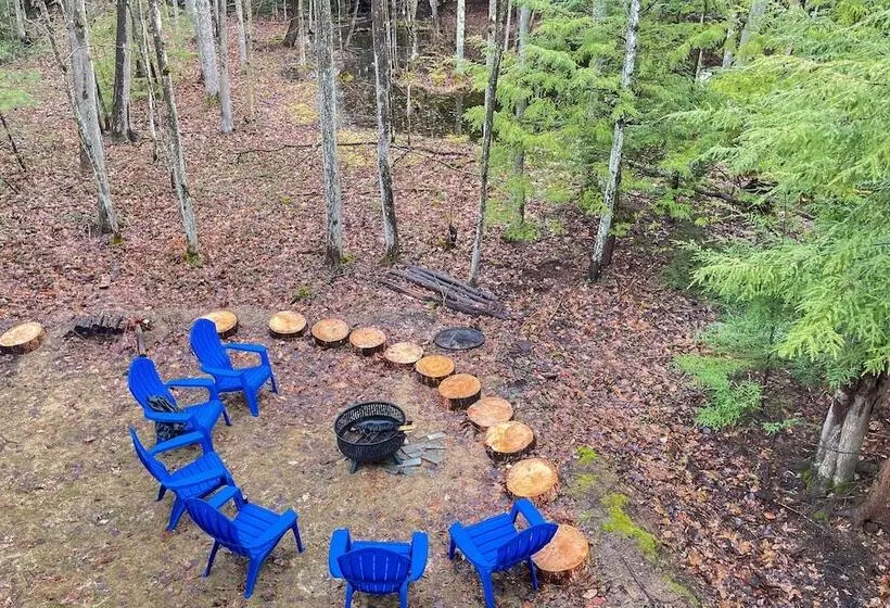 Modern Chic Interlochen Home W/ Deck & Game Room!