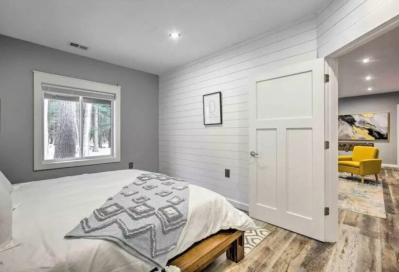 Modern Chic Interlochen Home W/ Deck & Game Room!