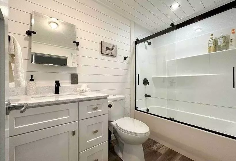 Modern Chic Interlochen Home W/ Deck & Game Room!