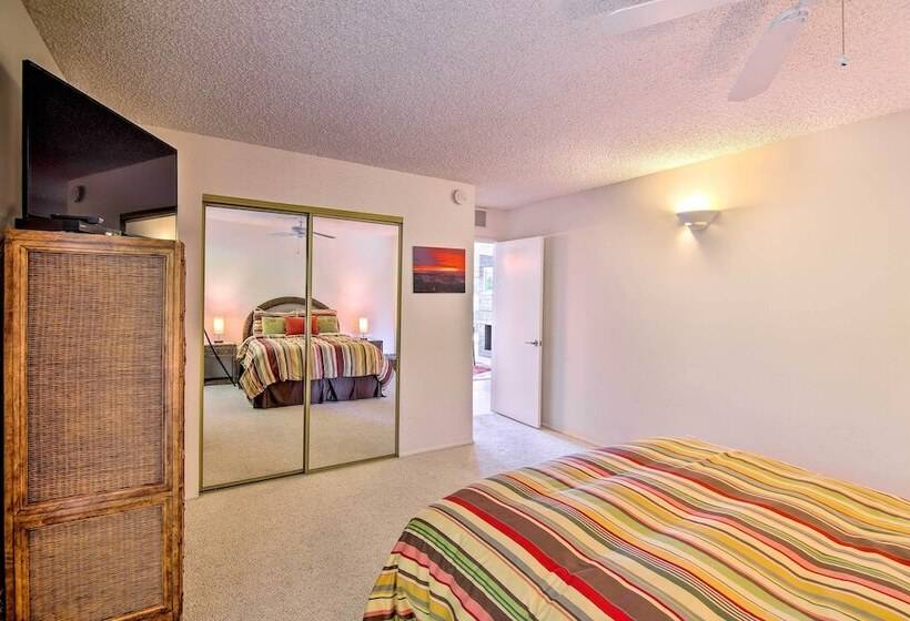 Palm Springs Oasis W/ Pool & Golf Course Views!