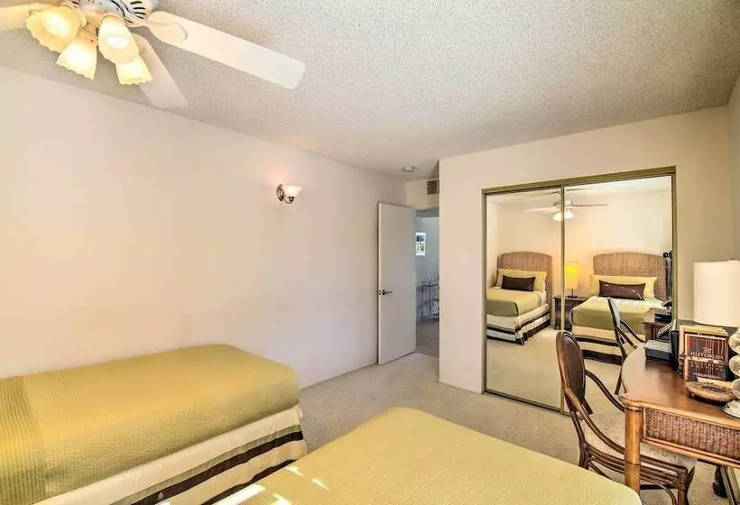 Palm Springs Oasis W/ Pool & Golf Course Views!