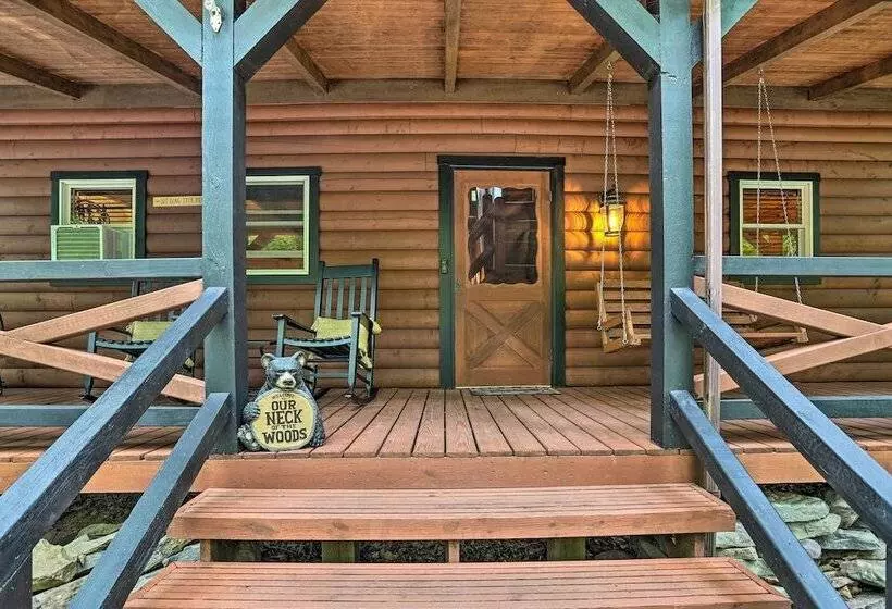 Pocono Log Cabin: Fireplace, Fire Pits & Amenities