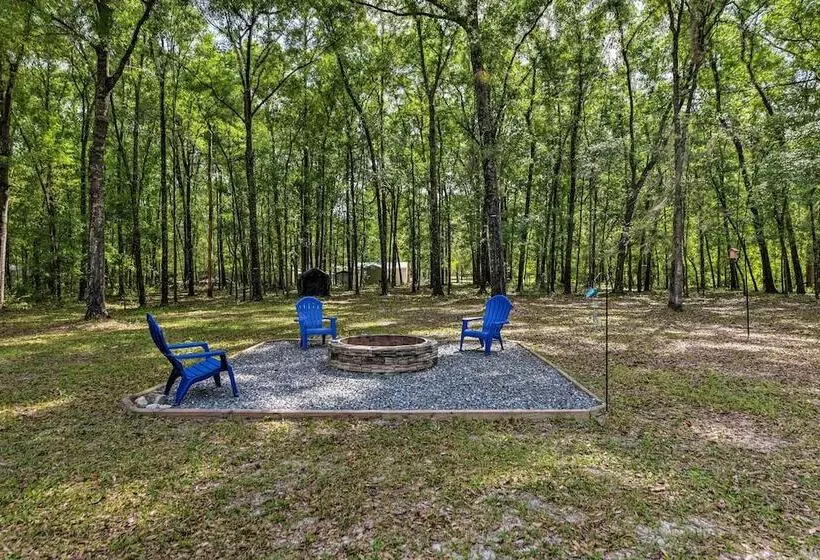 Serene Live Oak Home W/ Fire Pit By River + Sosmp!