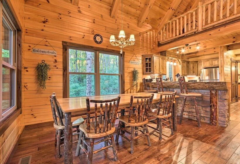 Serenity Now  Cabin W/ Fire Pit + Game Room!