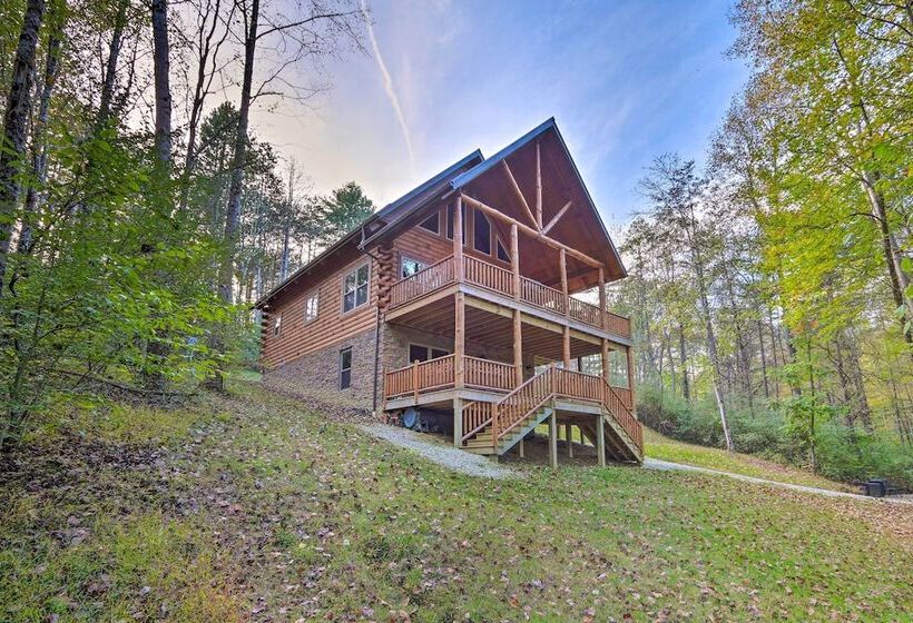 Serenity Now  Cabin W/ Fire Pit + Game Room!