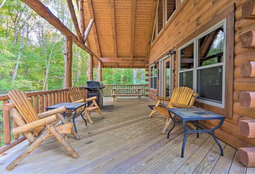 Serenity Now  Cabin W/ Fire Pit + Game Room!