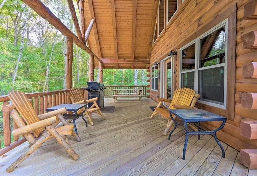Serenity Now  Cabin W/ Fire Pit + Game Room!