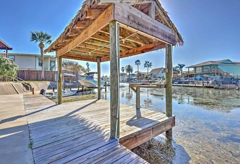 Spacious Waterfront Rockport Home W/ Private Dock!