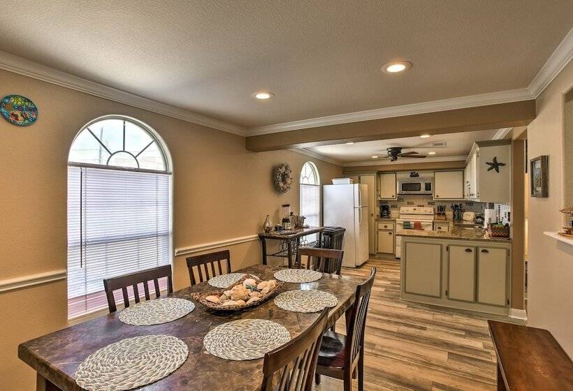 Spacious Waterfront Rockport Home W/ Private Dock!