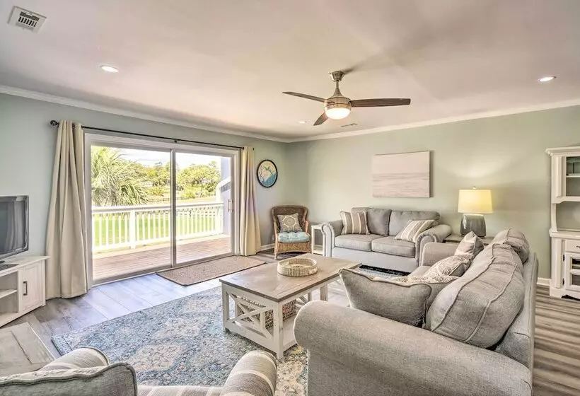 Sunny Edisto Island Duplex   Half Mile To Beach!