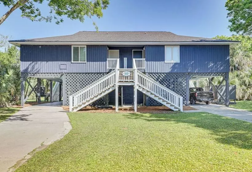 Sunny Edisto Island Duplex   Half Mile To Beach!