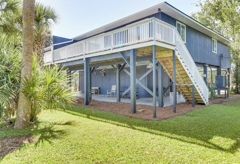 Sunny Edisto Island Duplex   Half Mile To Beach!