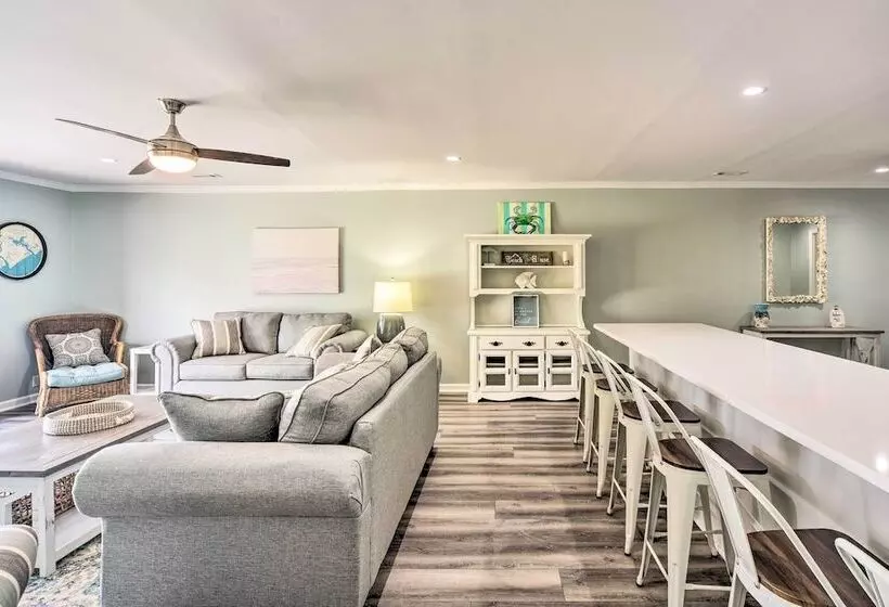 Sunny Edisto Island Duplex   Half Mile To Beach!