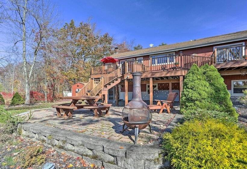 Ski, Swim & Relax: Waterfront Haven On Pines Lake!
