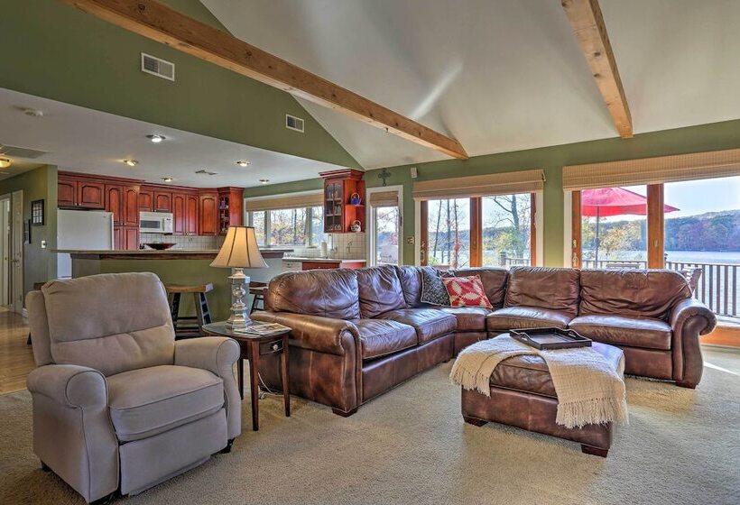 Ski, Swim & Relax: Waterfront Haven On Pines Lake!