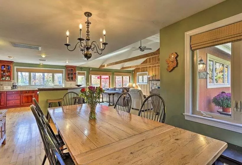 Ski, Swim & Relax: Waterfront Haven On Pines Lake!