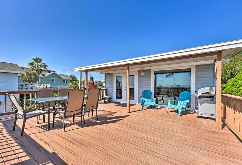 Oceanfront Amelia Island Cottage Near State Park!