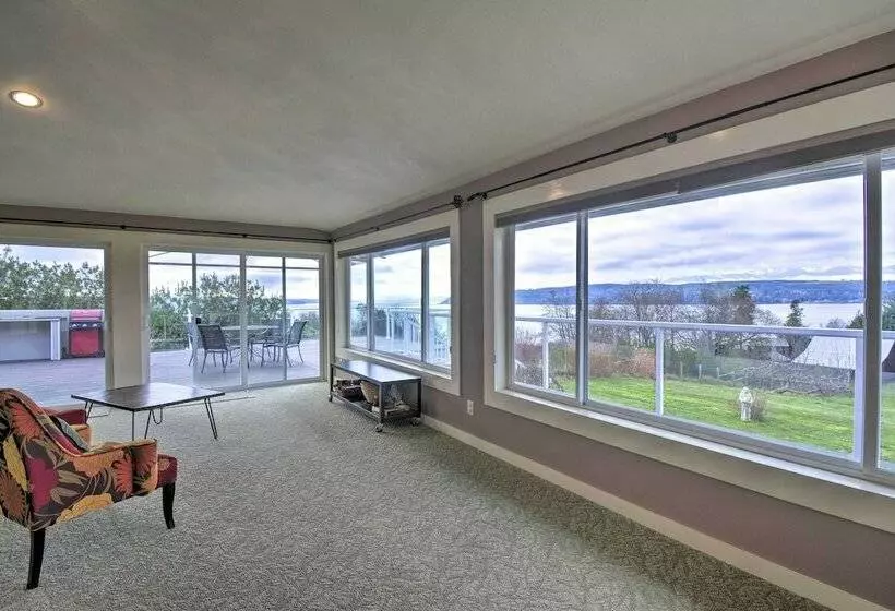 Breathtaking Port Ludlow Home W/ Deck & Yard