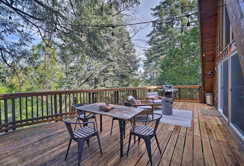 Cabin Vacation Rental: 4 Mi To Lake Arrowhead