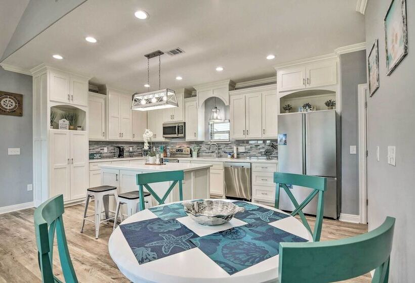 Walk To Shore: Coastal Escape In Crystal Beach!