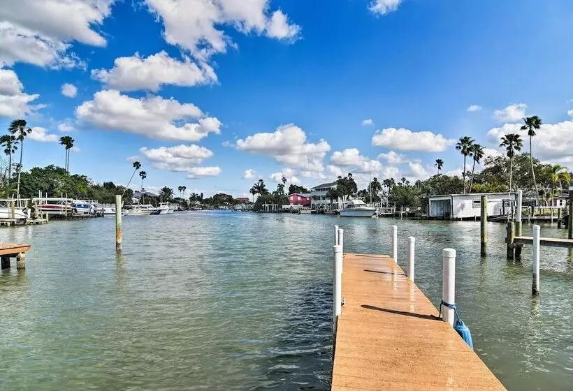 Indian Rocks Beach Home: Dock, Beach & Pool Access