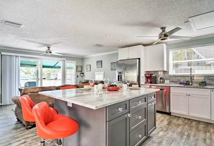 Indian Rocks Beach Home: Dock, Beach & Pool Access