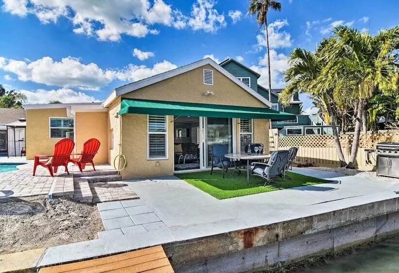 Indian Rocks Beach Home: Dock, Beach & Pool Access