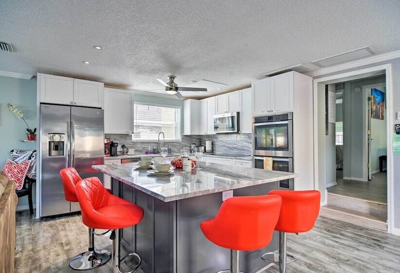 Indian Rocks Beach Home: Dock, Beach & Pool Access