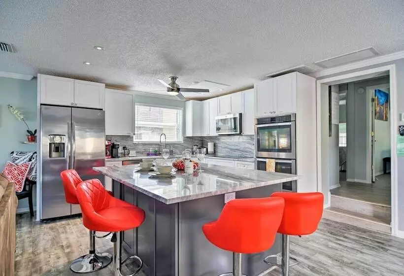 Indian Rocks Beach Home: Dock, Beach & Pool Access