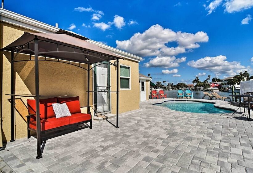 Indian Rocks Beach Home: Dock, Beach & Pool Access