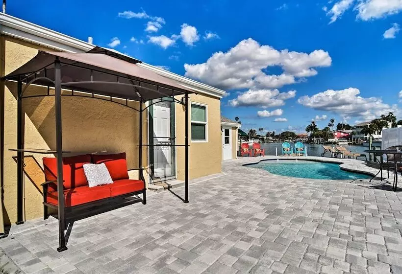 Indian Rocks Beach Home: Dock, Beach & Pool Access