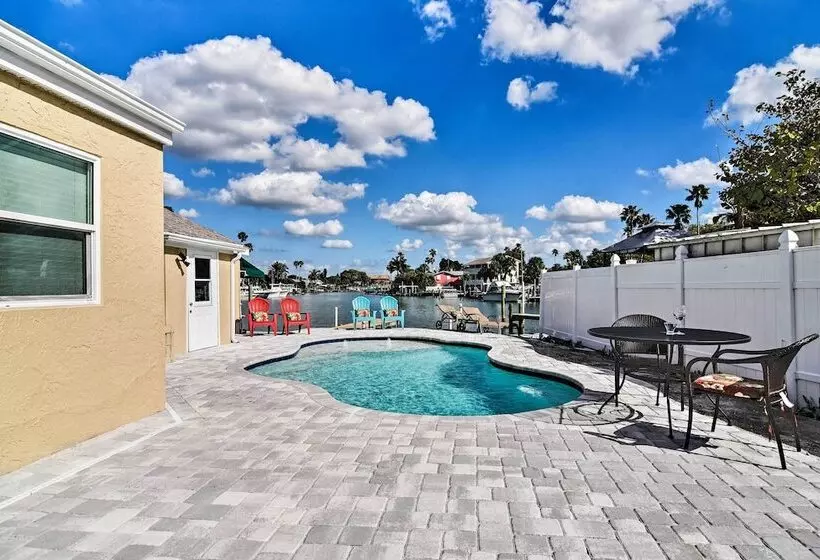 Indian Rocks Beach Home: Dock, Beach & Pool Access