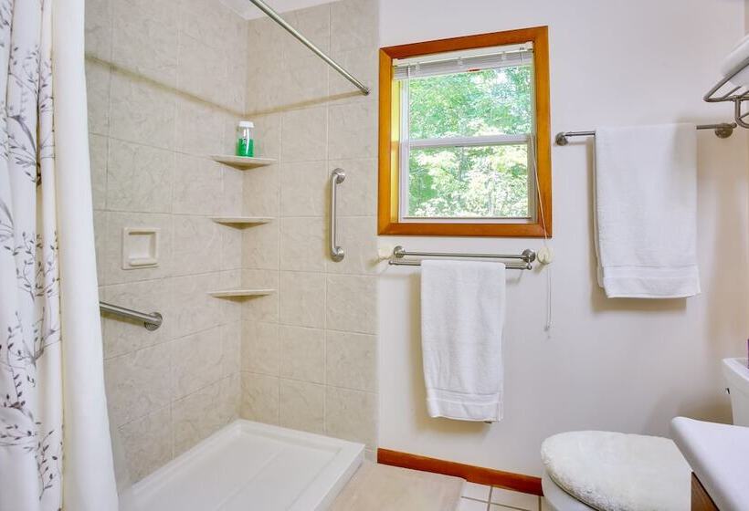 Interlochen Lakehouse W/ Deck, Fire Pit, & Dock!