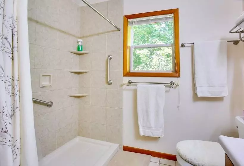 Interlochen Lakehouse W/ Deck, Fire Pit, & Dock!