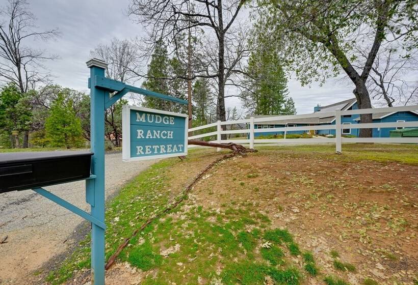 Mudge Ranch Retreat  Near Bass Lake W/ Ev Charger