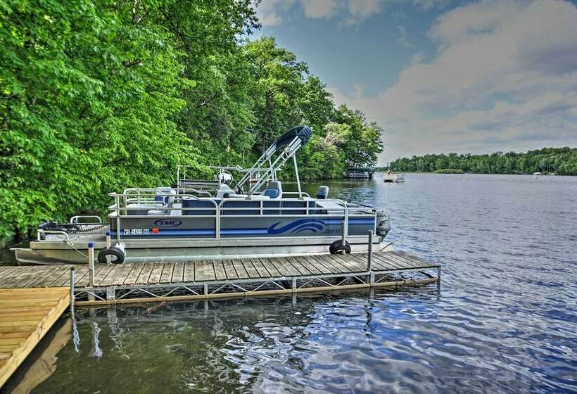 Newly Constructed Red Cedar Lake Narrow Lodge!
