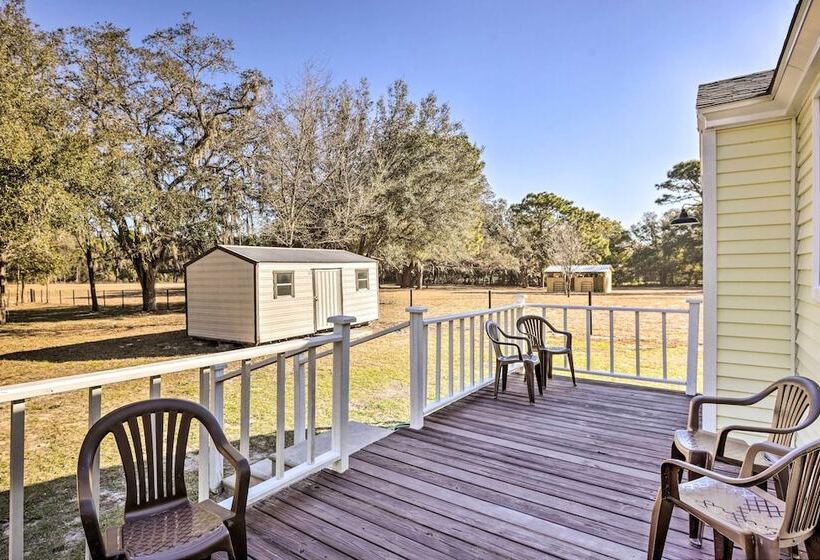 Ocala Equestrian Escape W/ Private Pasture!