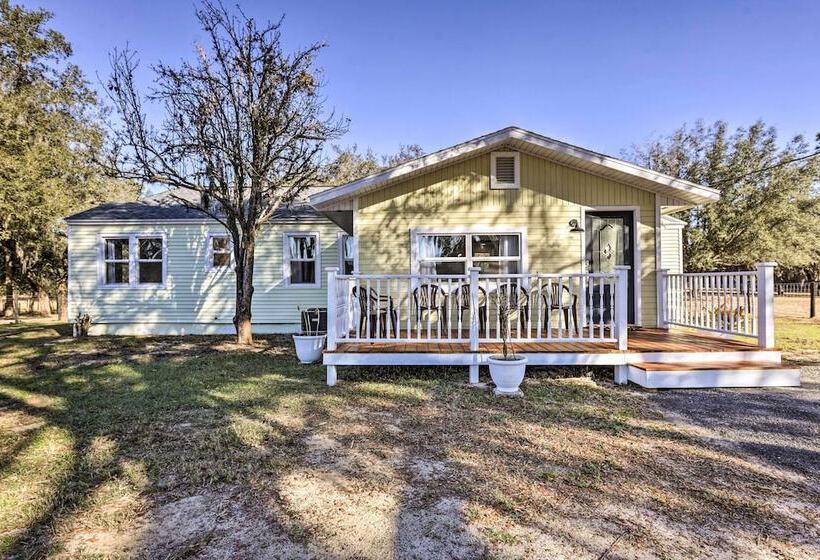 Ocala Equestrian Escape W/ Private Pasture!