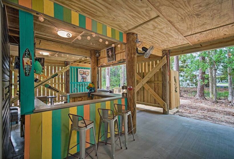 Quiet Fisherman S House W/ Hot Tub + Tropical Bar!