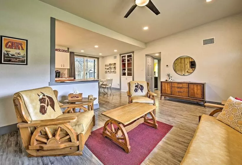 Remodeled Retro Home W/ Deck, Walk To Main Street!